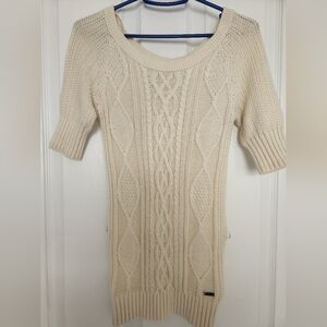 Guess vintage sweter short sleeves, size Medium, beige